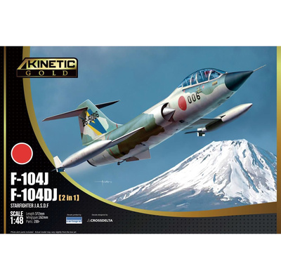 K48092 Kinetic 1/48 Истребители F-104J и F104DJ (2 в 1)