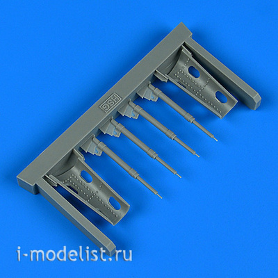 QB32 233 Quickboost 1/32 Набор дополнений Bf 109G-6 piston rods with undercarriage legs locks
