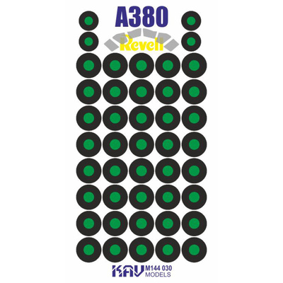 M144 030 KAV models 1/144 Окрасочная маска на A380 (Revell)