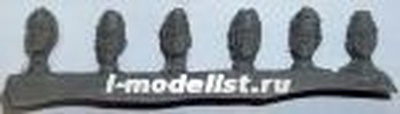 ZF35012 Zebrano 1/35 German heads №2