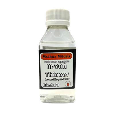 MM200 Major Models Thinner for acrylic alcohol M-20, 100 ml