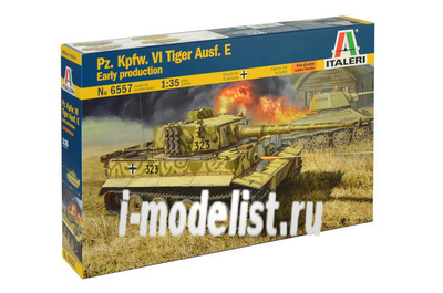 6557 Italeri 1/35 Танк PZ. KPFW. VI TIGER AUSF. E
