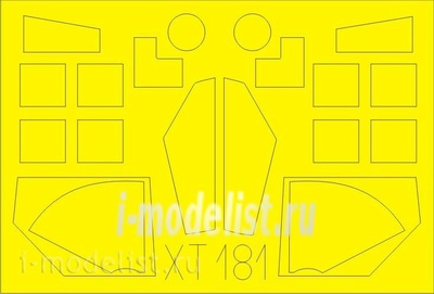 XT181 Eduard 1/35 Маска для M-ATV windows