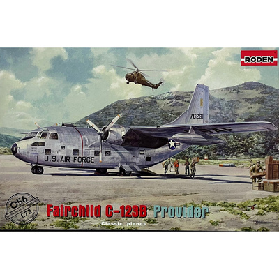 056 Roden 1/72 Fairchild C-123B Provider Aircraft