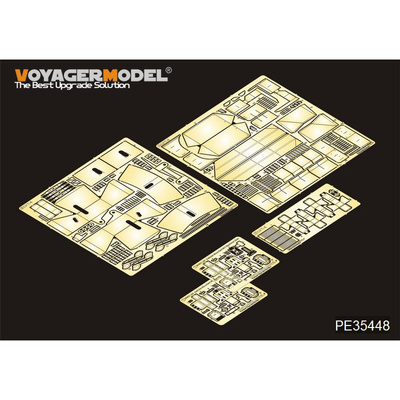 PE35448 Voyager Model 1/35 Базовое фототравление для LVT-4 Water Buffalo (для AFV CLUB 35205)	