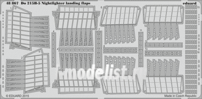 48867 Eduard 1/48 Фототравление для Do 215B-5 Nightfighter закрылки (landing flaps)
