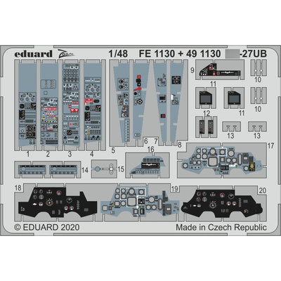 FE1130 Eduard 1/48 Фототравление для С-27УБ