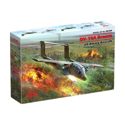 48300 ICM 1/48 Американский ударный самолёт OV-10А Bronco