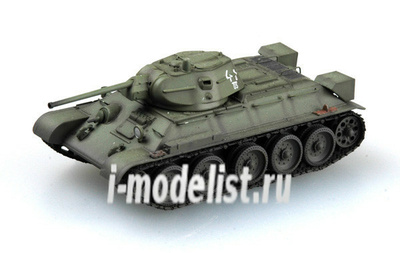 36265 Easy model 1/72 Собранная и покрашенная модель бронетехника танк тип 34/76, мод. 1942г. 