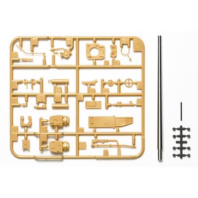 12660 Tamiya 1/35 Металлический ствол для German Jagdpanzer IV /70V (35340 Tamiya)