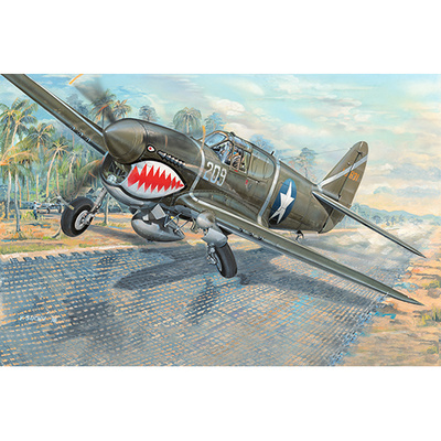 03227 Трубач 1/32 P-40F Боевой Орел