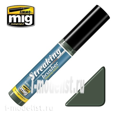 AMIG1259 Ammo Mig STREAKINGBRUSHER STARSHIP GRIME (paint with a thin brush applicator)