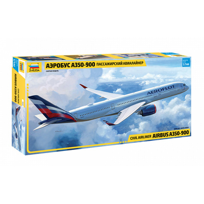 7039 Звезда 1/144 Пассажирский авиалайнер Аэробус А350-900