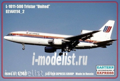 144114-3 Восточный Экспресс 1/144 Авиалайнер L-1011-500 Tristar United