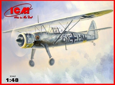 48212 ICM 1/48 Германский самолёт-разведчик HS-126B