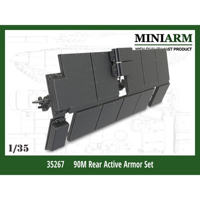 35267 Miniarm 1/35 Комплект кормовой бронировки для танка Т-90М