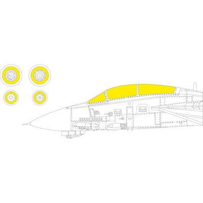CX605 Eduard 1/72 Окрасочная маска для F-14B
