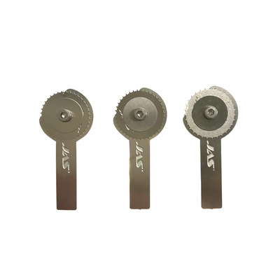 4949 JAS Reviter set d 15 mm pitch - 1.2 / 1.25 / 1.5 mm 3 pcs.