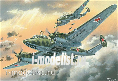 101 Um 1/72 Пикирующий бомбардировщик Пе-2 (серия 1)
