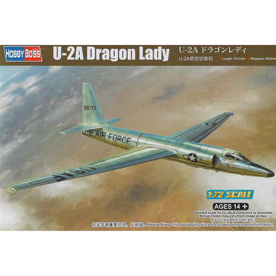 87270 HobbyBoss 1/72 Самолёт U-2A Dragon Lady