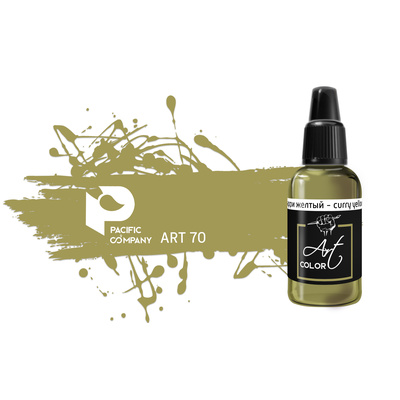 ART70 Pacific88 Краска акриловая Art Color карри желтый (curry yellow)