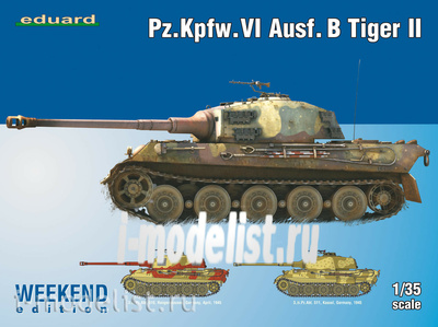 3741 Eduard 1/35 Pz.Kpfw. VI Ausf. B Tiger II
