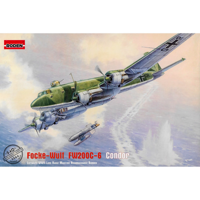 340 Roden 1/144 Самолет Focke-Wulf FW 200 C-6 