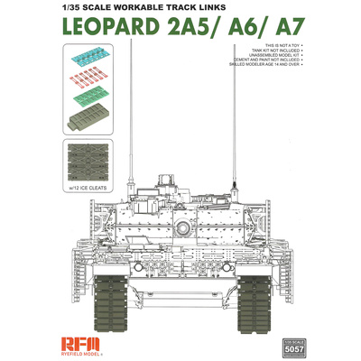 RM-5057 Rye Field Model 1/35 Набор рабочих траков для Leopard 2A5/A6/A7