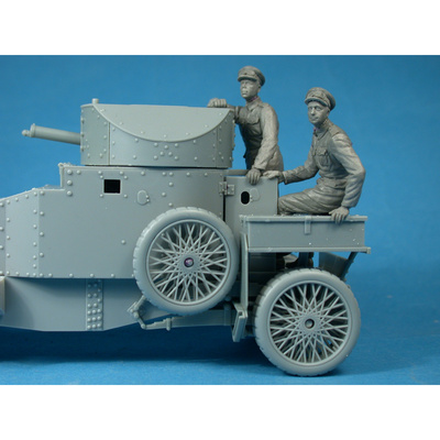 F35-006 Copper State Models 1/35 Сидящий член экипажа британского подразделения бронированных автомобилей RNAS