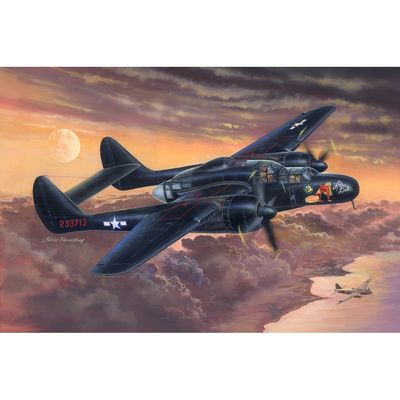 83209 HobbyBoss 1/32 Американский тяжёлый ночной истребитель P-61B Black Widow