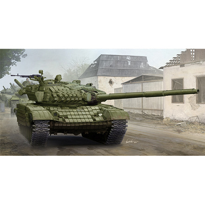 09548 Трубач 1/35 Российский танк Т-72А образца 1985 года (по лицензии УВЗ)