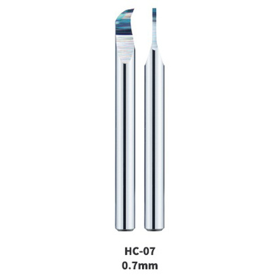 HC-07 DSPIAE Нажимное лезвие закруглённое из вольфрамовой стали, 0.6 мм
