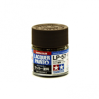 82157 Tamiya LP-57 Red Brown 2