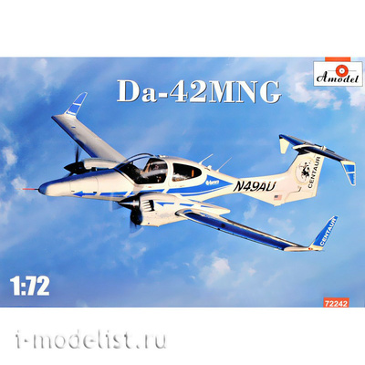 72242 Amodel 1/72 Лёгкий многоцелевой самолет Da-42MNG