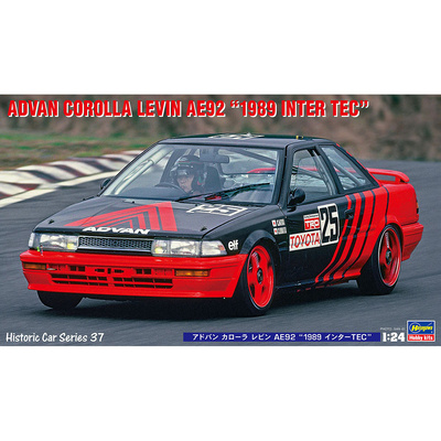 21137 Hasegawa 1/24 Автомобиль Advan Corolla Levin AE92
