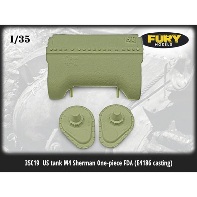 35019 Fury Models 1/35 M4 Sherman Tank Assembly Kit (E4186)