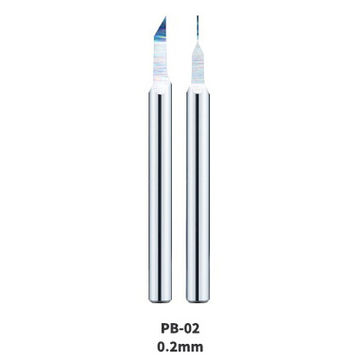 PB-02 DSPIAE Pressure knife made of tungsten steel, 0.2 mm