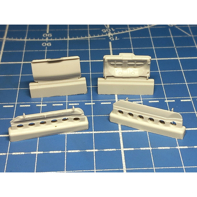 AMG48338-3 Amigo Models 1/48 Створки ниш шасси Миг-21