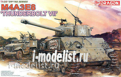 6183 Dragon 1/35 Танк M4A3E8 THUNDERBOLT VII