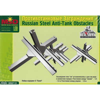 35013 Maket 1/35 anti-Tank barriers