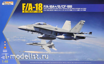 K48030 Kinetic 1/48 F/A-18A+/B/CF-188
