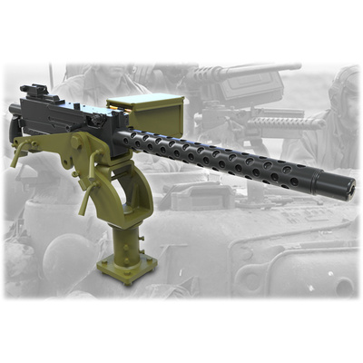 35062 Fury Models 1/35 Browning M1919A4 на пулемётной установке MG Mount (2 шт.)