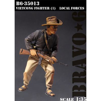 B6-35013 Bravo-6 1/35 Vietkong Fighter (1), Local Forces / Боец Вьетконга (1), Местные силы