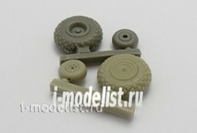 ZA72201 Zebrano 1/72 Колеса для вертолета 