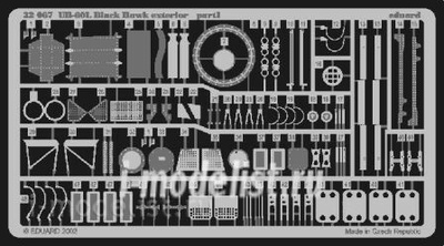 32067, Eduard photo etched parts for 1/35 UH-60L exterior