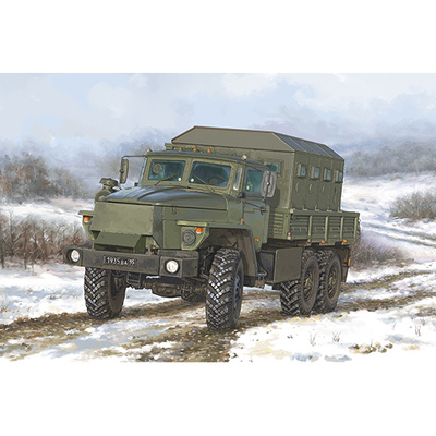 01071 Трубач 1/35 Российский Автомобиль 4320 ЧЗ