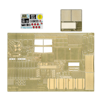 035419 Микродизайн 1/35 Набор фототравления на Studebaker US6 (ICM)