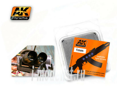 AK222 AK Interactive Lenses transparent OPTIC COLOUR 1mm