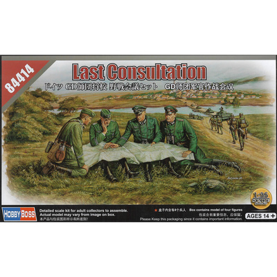 84414 HobbyBoss 1/35 Набор фигур Last Consultation
