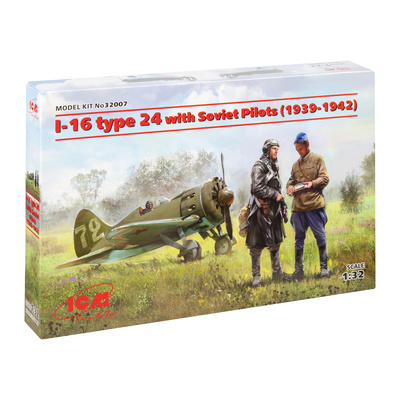 32007 ICM 1/32 И-16 тип 24 с советскими пилотами (1939-1942)